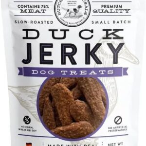 Butcher's Naturals Dog Treat Real Duck Slow Roasted Small Batch Contains 75% Meat No Corn No Soy (40 OZ)